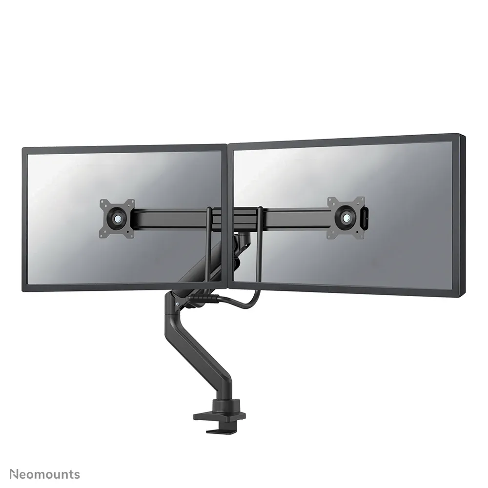Gasgefederte Monitorhalterung Neomounts NEXT Core DS75-450BL2 Crossbar Schwarz