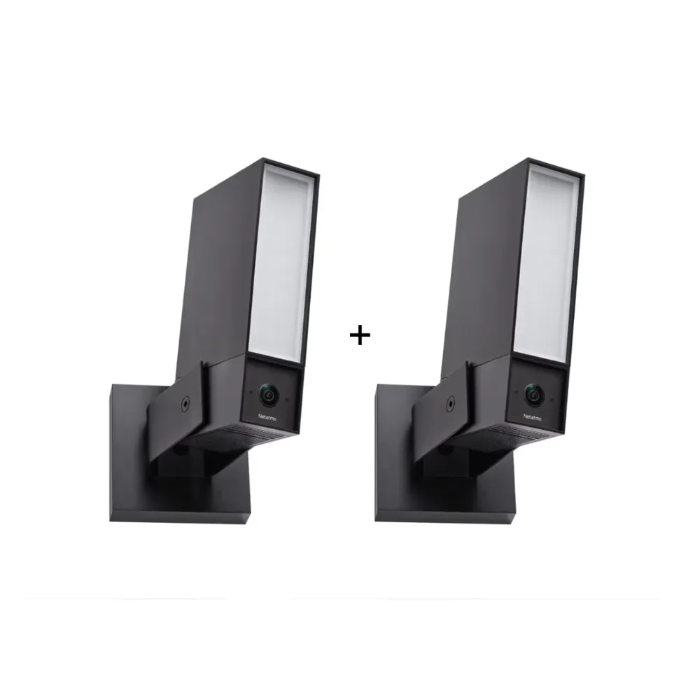 Netatmo Außenkamera Original - 2K, WLAN - 2er-Set