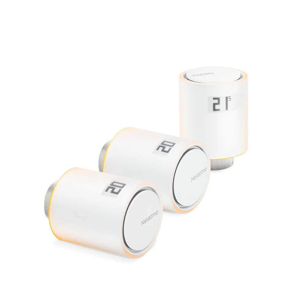 Netatmo Heizkörperthermostat - 3er-Set - Weiß