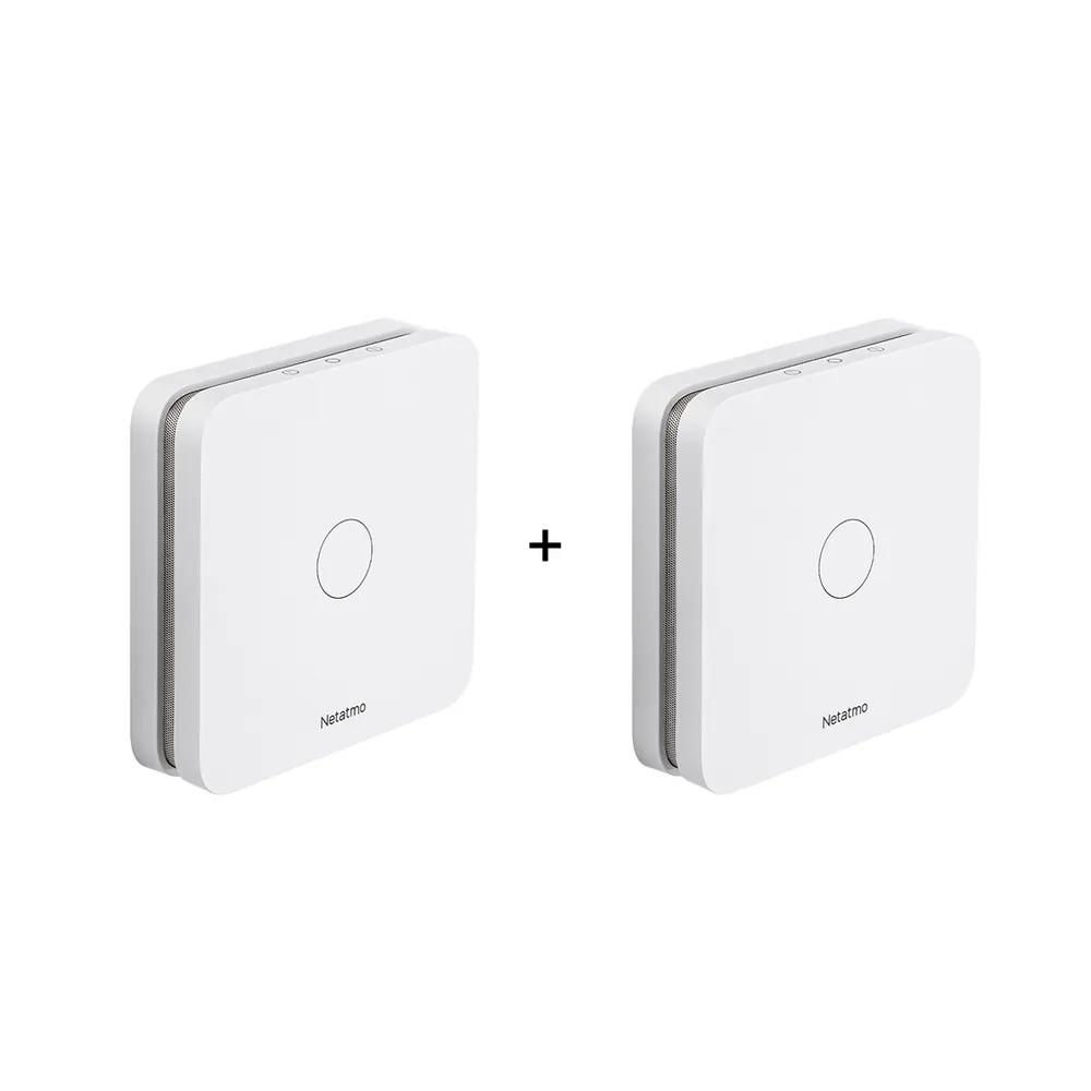 Netatmo Smart Carbon Monoxide Alarm - 2er-Set