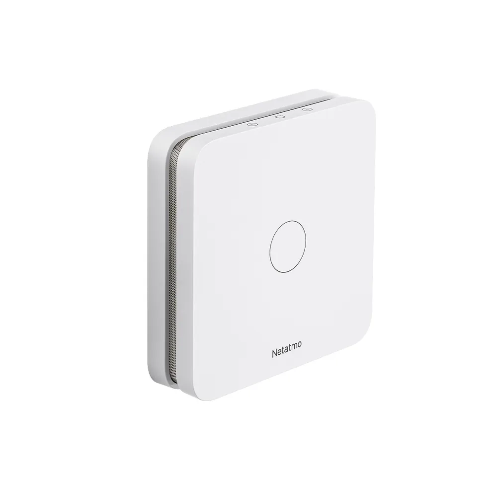 Netatmo Smart Carbon Monoxide Alarm - Smarter Kohlenmonoxidmelder - Weiß