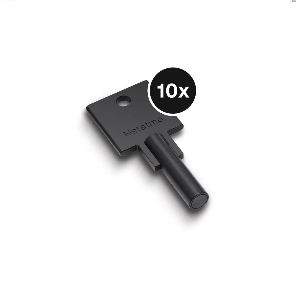 Netatmo Smart Key - Smarter Haustürschlüssel 10er-Set