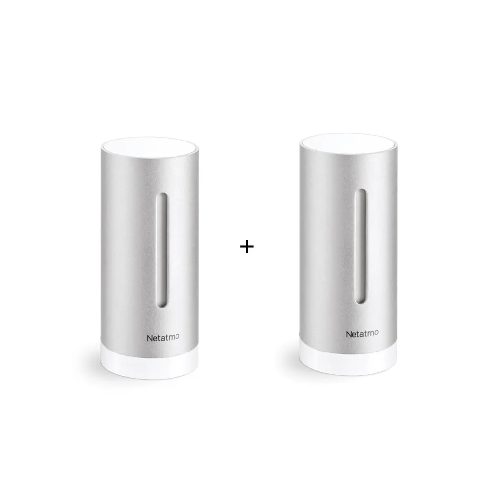Netatmo Zusatz-Innenmodul für Wetterstationen - 2er-Set