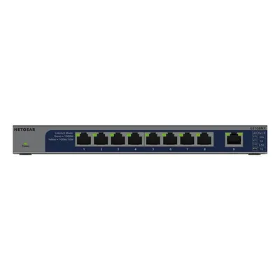 Netgear GS108MX-100EUS Switch 8 RJ-45 Ports Gigabit/10G Rack-/Wandmontage ohne Lüfter