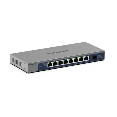 Netgear 8-Port Gigabit Switch mit 1 SFP+ Unterstützung für 10G Metal QoS und Unmanageable