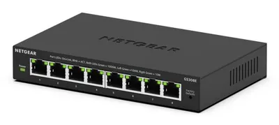 Netgear GS308E Managed Gigabit Ethernet Switch 8 Ports L2/L3 16Gbit/s Netgear GS308E Managed Gigabit Ethernet Switch 8 Ports L2/L3 16Gbit/s