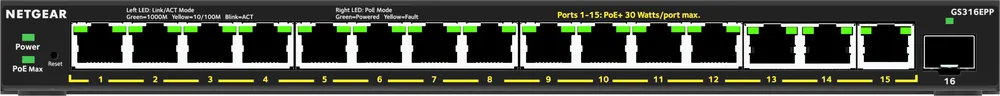 Netgear GS316EPP