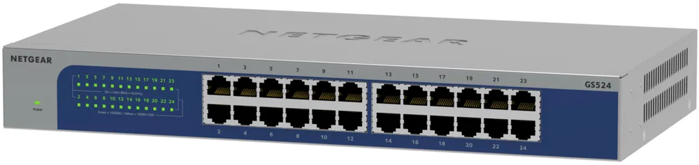 Switch Netgear GS524-300EUS 24 Ports Gigabit Ethernet 48 Gbit/s