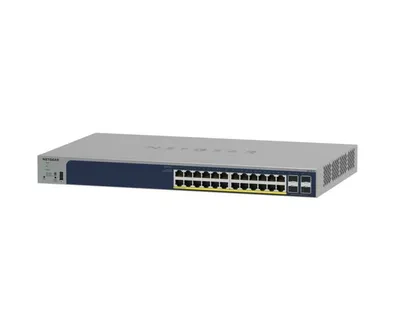 Netgear GS752TPP Switch, 48 Gigabit PoE+-Ports, 4 SFP, 760 W, verwaltet, ARM Cortex-A55