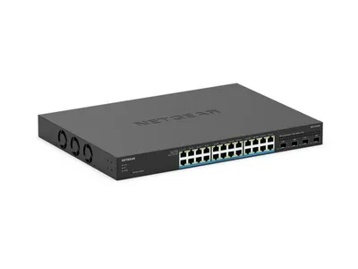Netgear 24-Port 2,5G-Switch, 4 SFP+, L2/L3/L4-Verwaltung, PoE++ 720 W