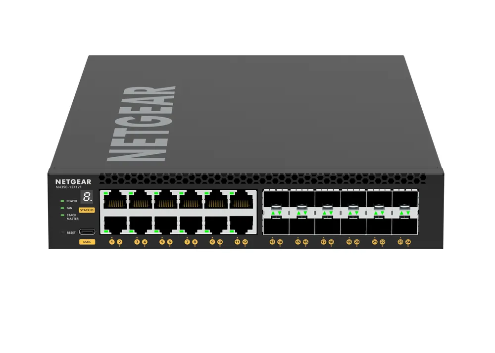 Netgear M4350-12X12F Managed Switch L3 24x 10G
