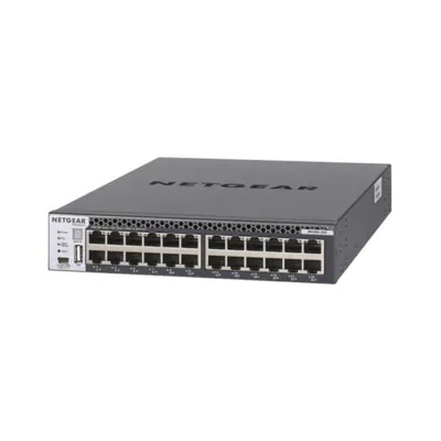 Switch NETGEAR M4300-24X Managed L3 10G Ethernet Rackmount 1U Switch NETGEAR M4300-24X Managed L3 10G Ethernet Rackmount 1U