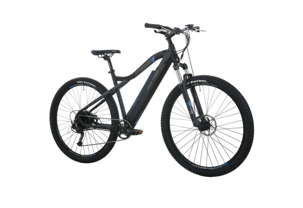 Nettlife E-Bike Mountainbike 27,5 Zoll E-Mountainbike Elektrofahrrad 9-Gang Shimano 25km/h, 9 Gang, 250W Hinterradmotor, 36V/13Ah Akku, LCD Multifunktionsanzeige, 25 km/h, Reichweite 50-90 km