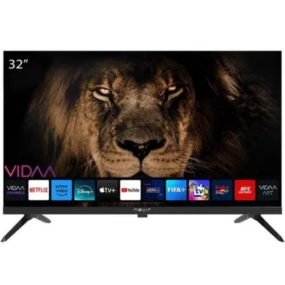 TV Nevir LED 32" HD Ready 60Hz Smart TV VIDAA HDMI Wi-Fi USB Schwarz