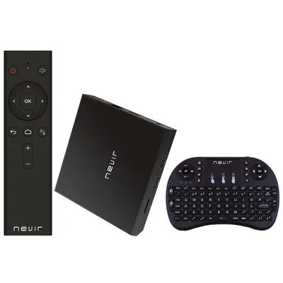 Nevir NVR-KM9PRO ATVB Smart TV Box Quad Core 2/16GB 4K WiFi
