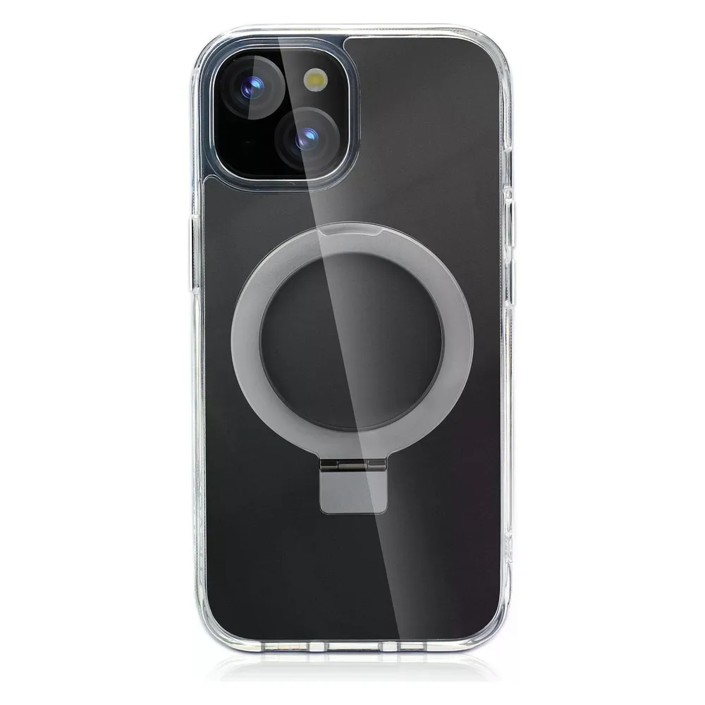 Nevox StyleShell SHOCKFlex Stand iPhone 15 Plus transp.