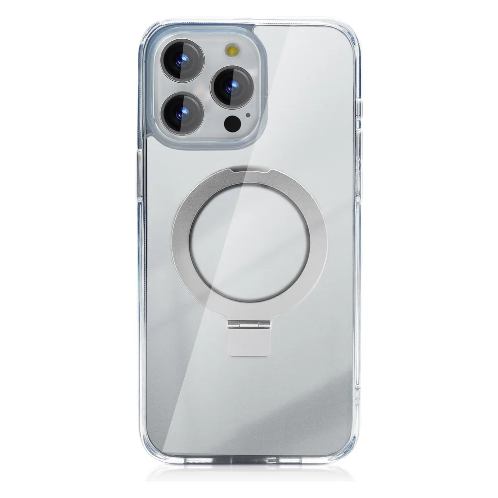 Nevox StyleShell SHOCKFlex Stand iPhone 15 Pro transp.