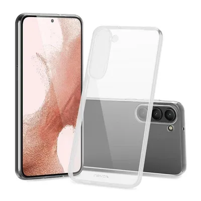 Hülle Nevox StyleShell Flex TPU Transparent Stoßfest für Samsung Galaxy S24 Plus