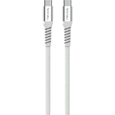 Nevox USB-C 2.0 Kabel Emarker 240W 1 m Weiß
