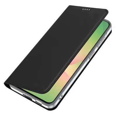Handyhülle Nevox 2605 Folio TPU Schwarz mit Ständer für Galaxy A57