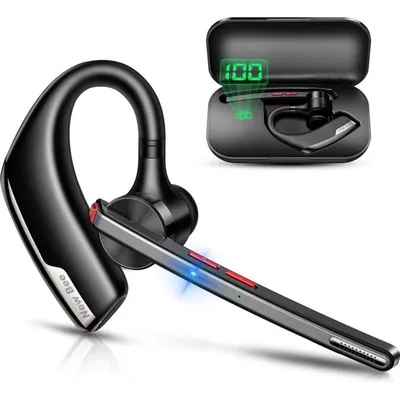 New Bee In Ear Bluetooth 5.2 Kabellose Headsets mit Geräuschunterdrückung, Mikrofon Schwarz