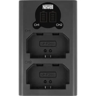 Newell DL-USB-C Ladegerät Doppelkanal für NP-FZ100 Akkus