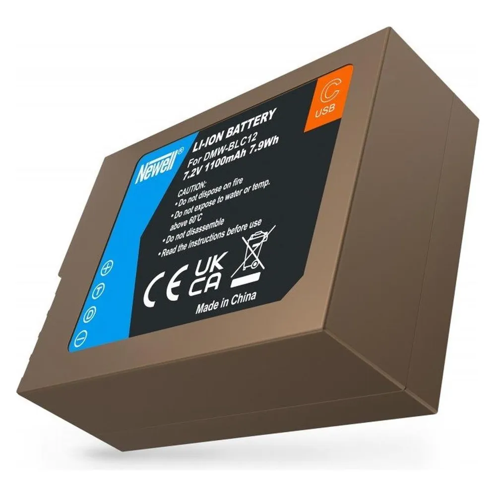 Newell battery Panasonic DMW-BLC12 USB-C