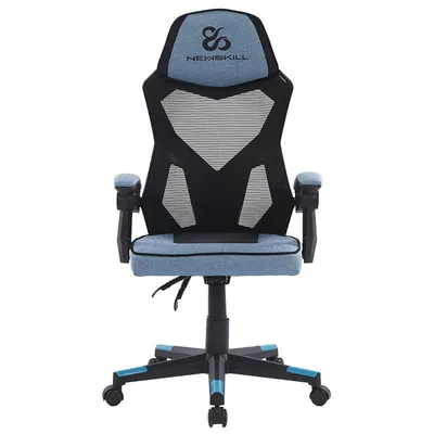 Newskill Eros Ergonomischer Gaming-Stuhl aus Netzgewebe, Blau