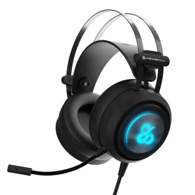 Kopfhörer Newskill Drakain V2 Kabelgebunden Multiplattform Gaming RGB Schwarz