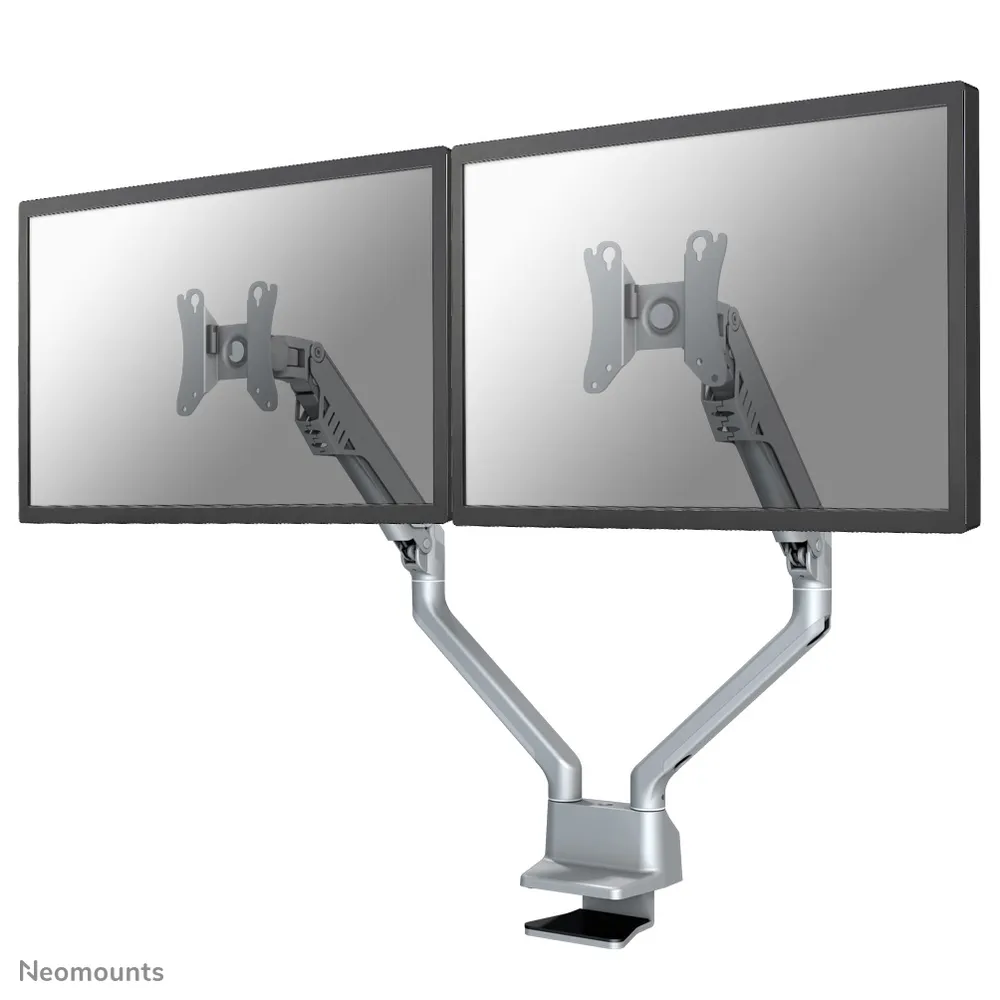 Neomounts FPMA-D750DSILVER Flachbildschirm-Tischhalterung 81,3 cm (32") Tisch/Bank Silber