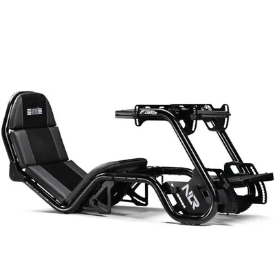 Next Level Racing F-GT Pro Formel- und GT-Rennsimulator-Cockpit Schwarz Metallic