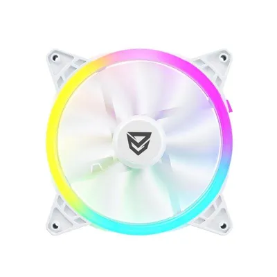 Kuehlung Luft Nfortec 140mm Draco X ARGB Weiss Leise RGB