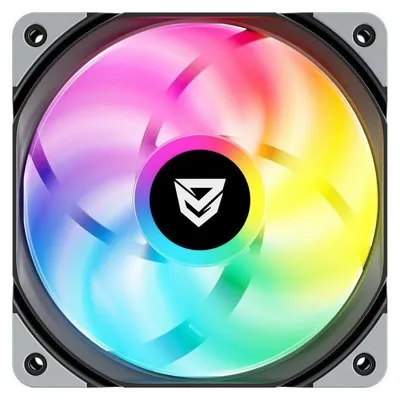 Zusatzlüfter Nfortec Koit 120mm PWM 1700RPM ARGB schwarz leise