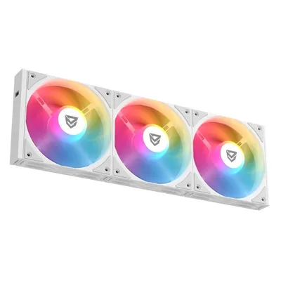 Nfortec Stellar Modular A-RGB Zusatzventilator Weiß