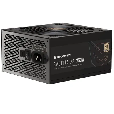 Nfortec Sagitta X2 PCIe 5.1 ATX 3.1 750 W 80 Plus Gold Vollmodular