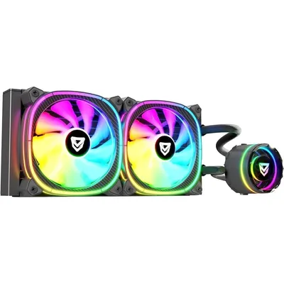 Nfortec ATRIA X Flüssigkeitskühlsatz, 240 mm, Schwarz