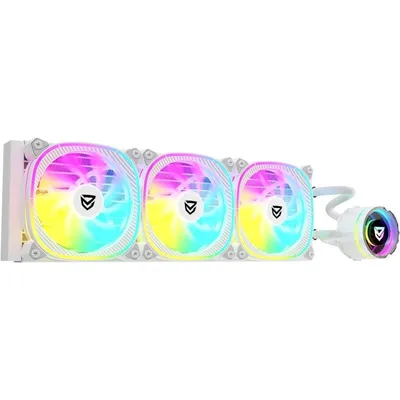 Nfortec ATRIA X Flüssigkeitskühlsatz, 360 mm, Weiß