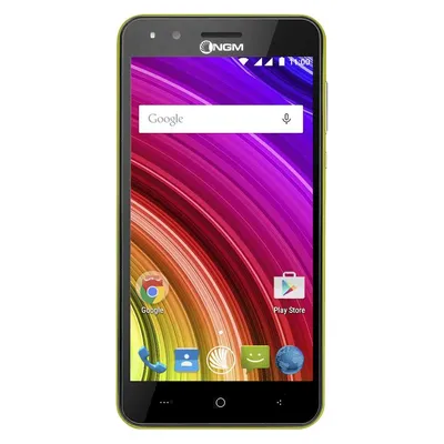 NGM Mobile You Color E507 plus 12,7 cm (5') 512 GB 8 GB Dual SIM Schwarz, Lime 2000 mAh
