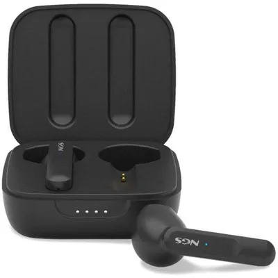 NGS Artica Move Black Kabellose Kopfhörer mit Ladeetui und Bluetooth 5.3 Schwarz