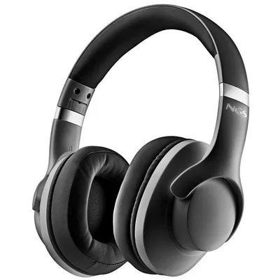 NGS Artica Storm Bluetooth kabellose Kopfhörer mit ANC, abnehmbare Batterie 45H Schwarz