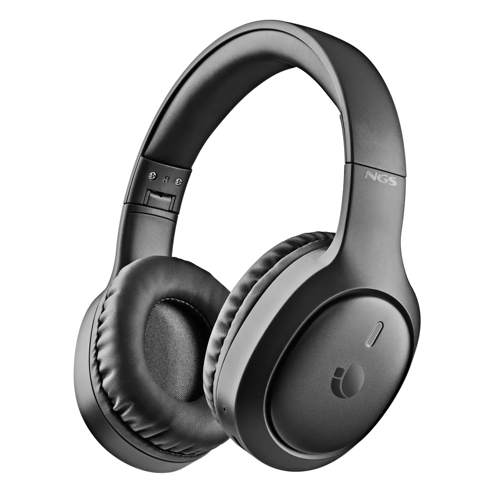 Kopfhörer NGS Artica Tempest Black kabellos und kabelgebunden Bluetooth USB-C Schwarz