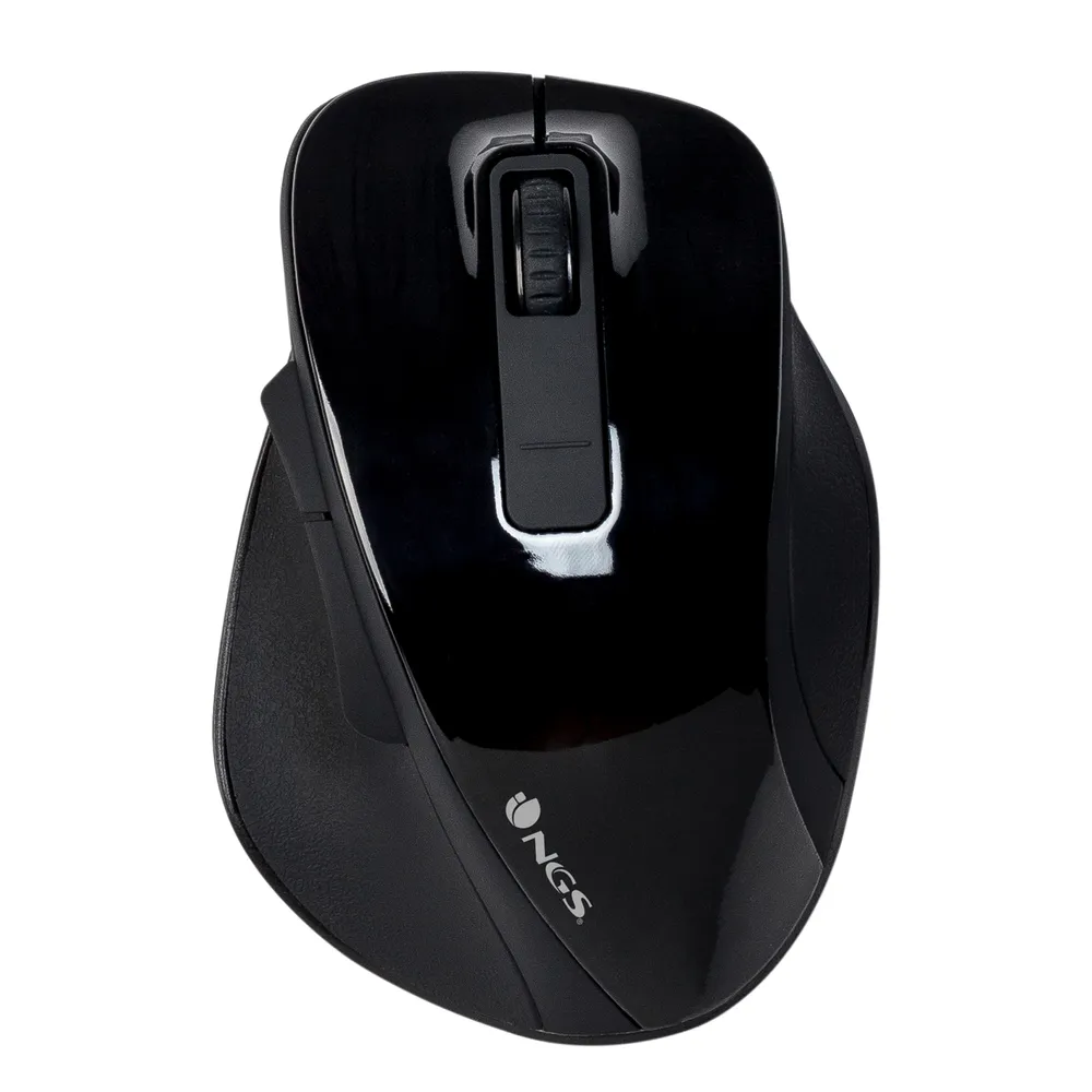 NGS Bow Kabellose Maus Schwarz