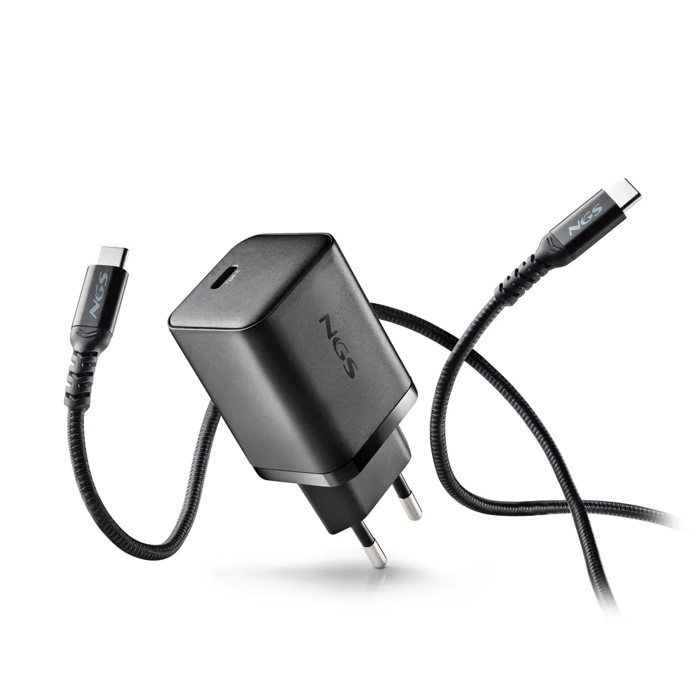 Ladegerät NGS BUD 65W-AS GaN USB-C 1,5m Kabel 8 Adapter ASUS