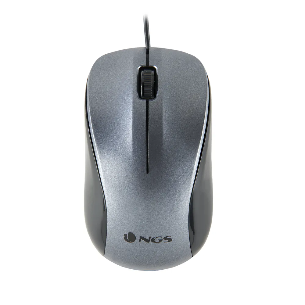 NGS Wired Crew Optische Maus 1200DPI Schwarz