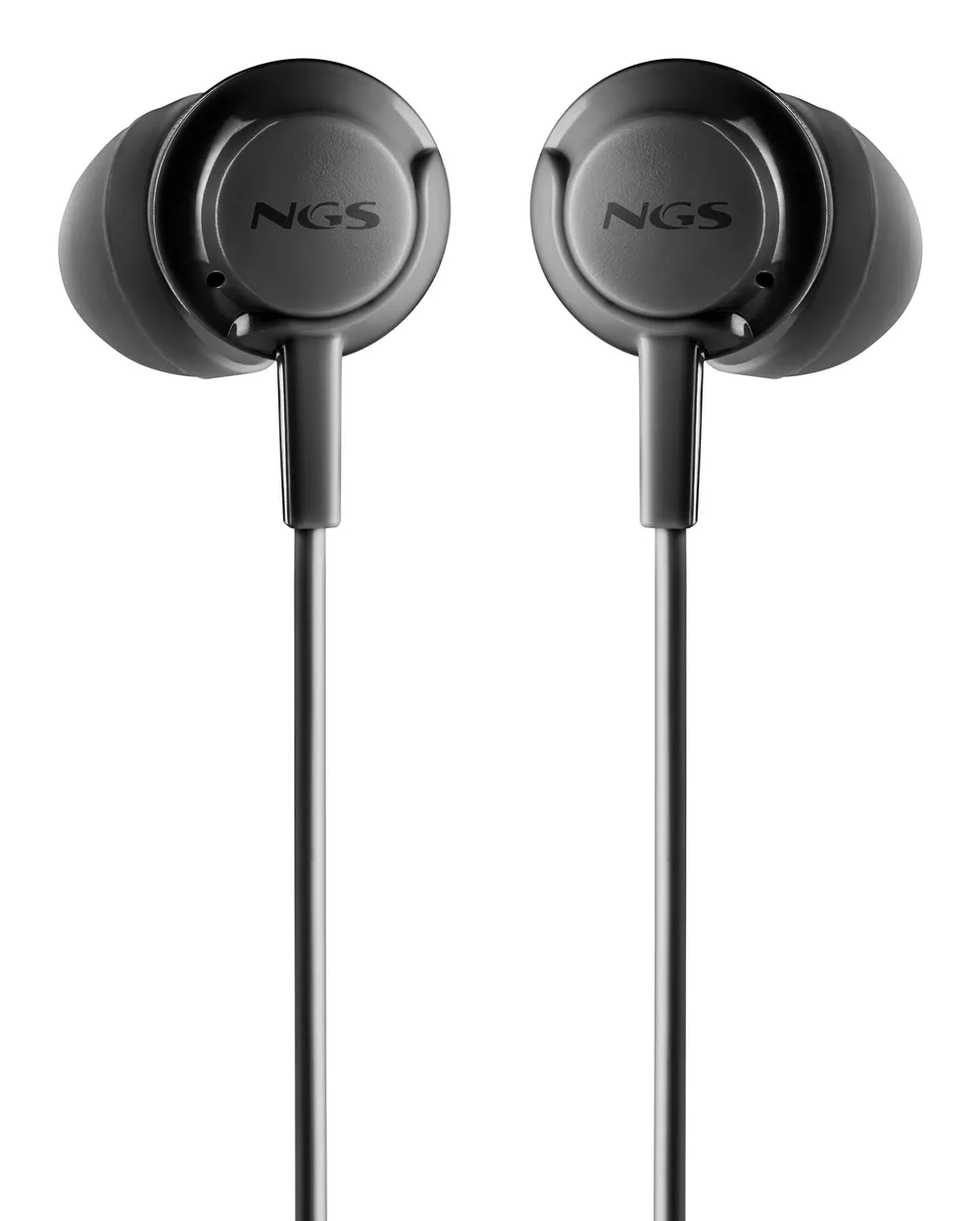 Auriculares NGS CROSS DRIFT BLACK mit Kabel 3.5 mm für Anrufe und Musik Schwarz