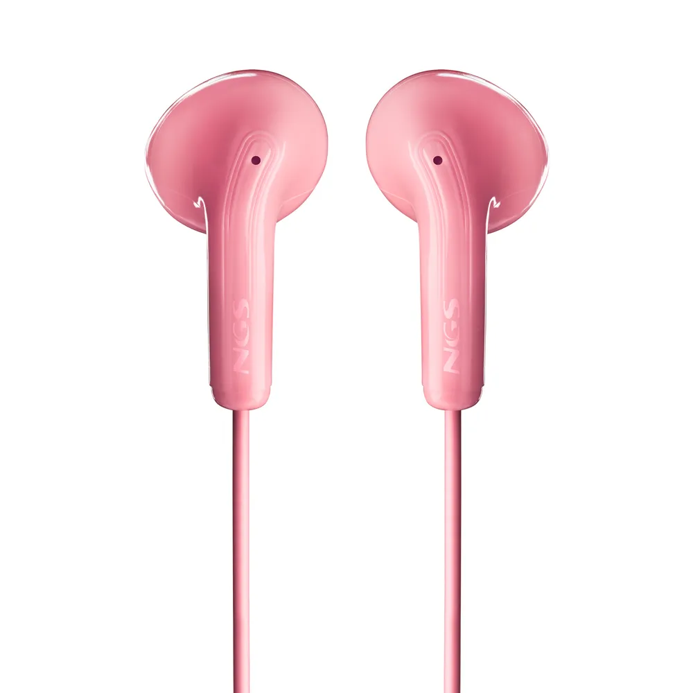 Kopfhörer NGS Cross Flip kabelgebunden 3,5 mm Klinke Mikrofon Pink