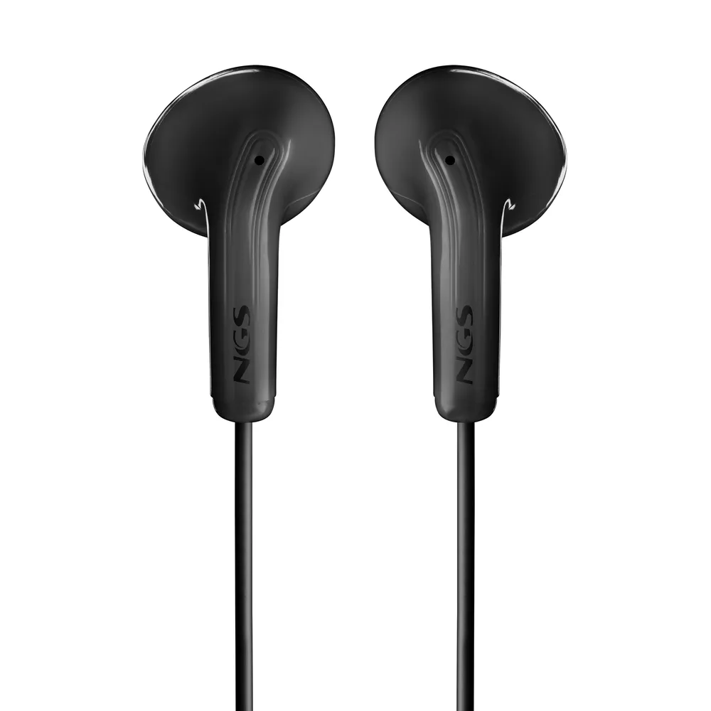 Auriculares NGS Cross Glide mit Kabel USB-C, Mikrofon, Multifunktionstaste, Schwarz