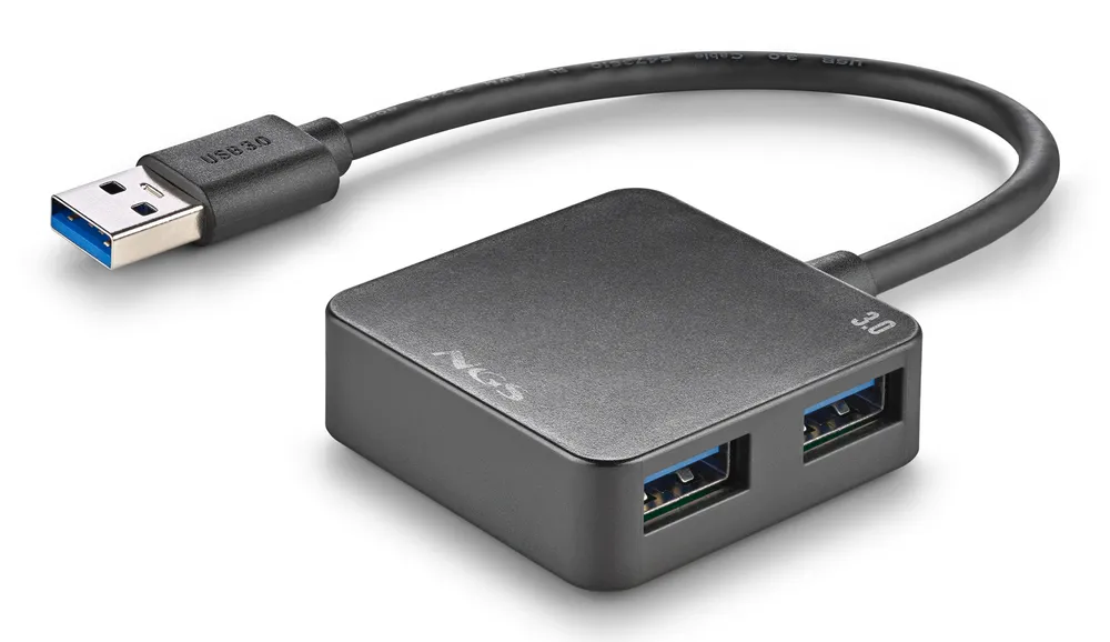 Hub NGS 4 Ports 5 Gbps IHUB 3.0 TINY Kompakt USB 3.0