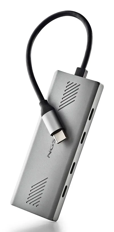 NGS Wonder4-C 4-in-1 Aluminium USB-C Multiport Hub