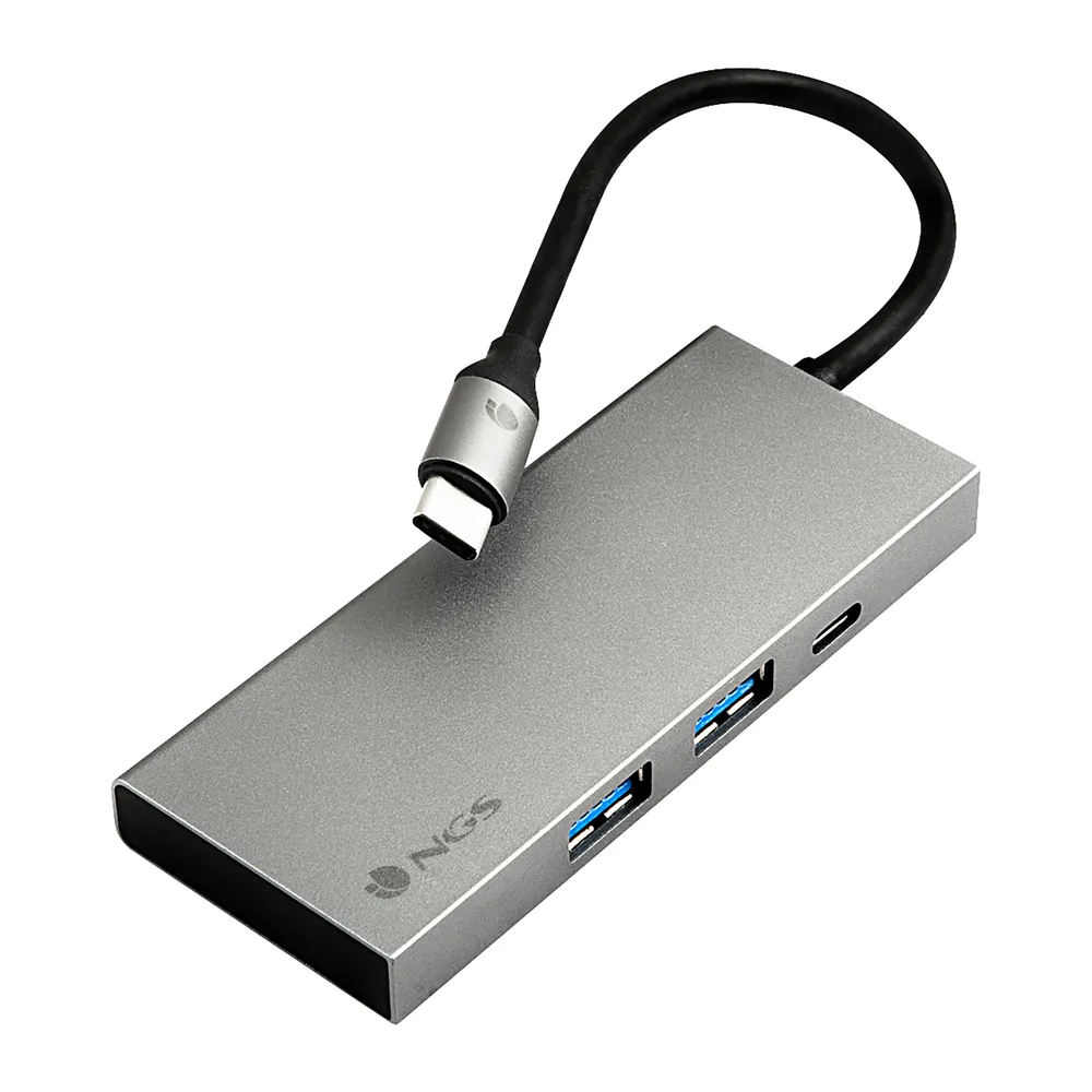 NGS Wonder Dock4 Pro Multiport-Adapter USB-C auf 2x USB 3.0 + 1x USB-C PD 100W + 1x HDMI 4K 30Hz